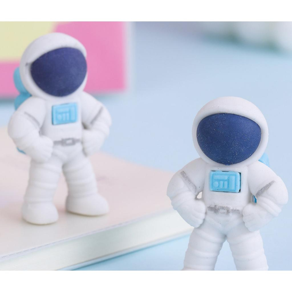 【夜市王】太空人橡皮4個25元-細節圖3