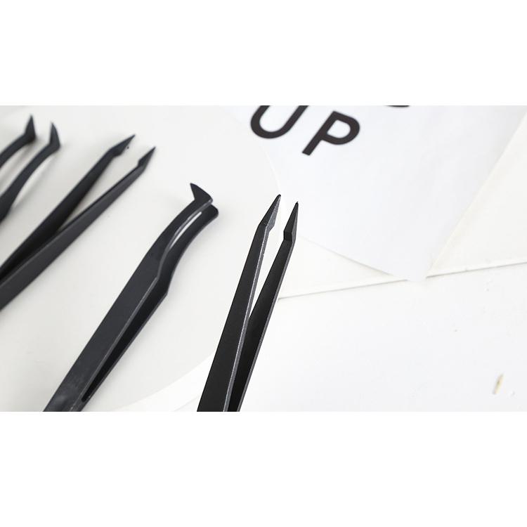 【夜市王】塑膠鑷子DIY手工 直頭彎頭工具 12CM鑷子5元-細節圖2