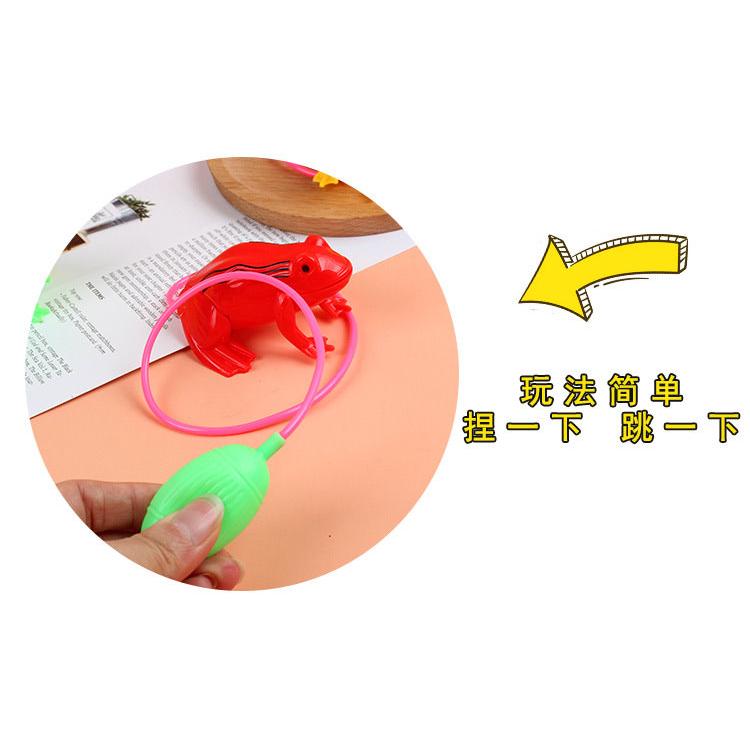 【夜市王】氣壓跳跳小青蛙 線控氣囊吹塑跳青蛙9元-細節圖4