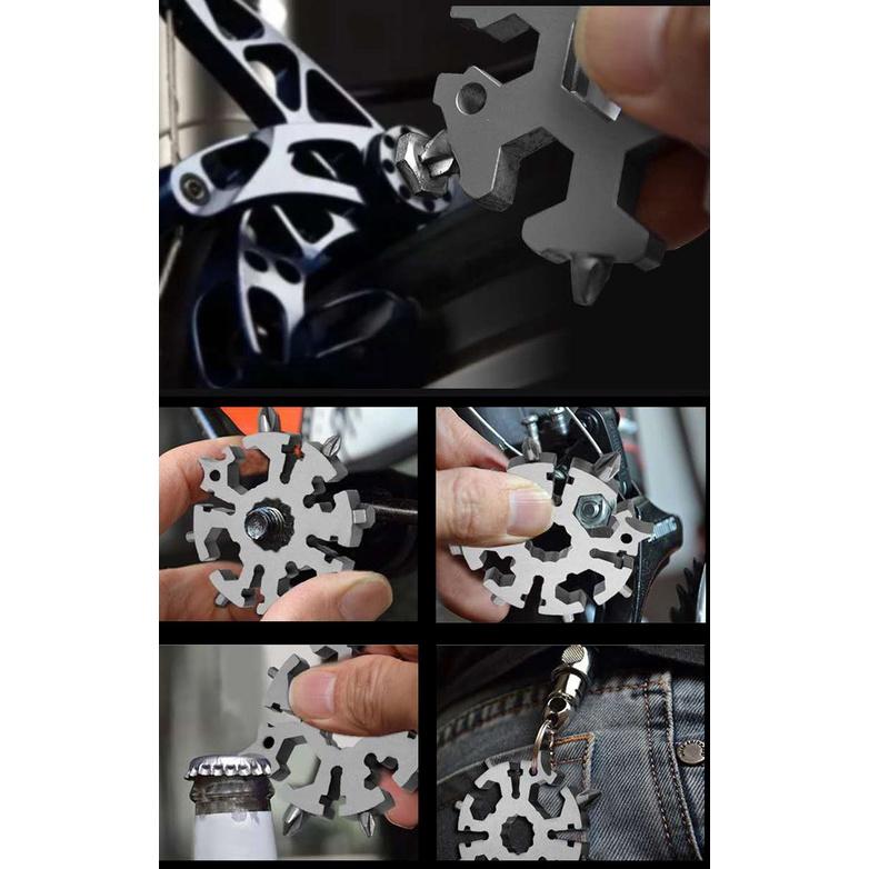 【夜市王】18合一多功能六角八角螺絲刀 雪花扳手39元-細節圖3