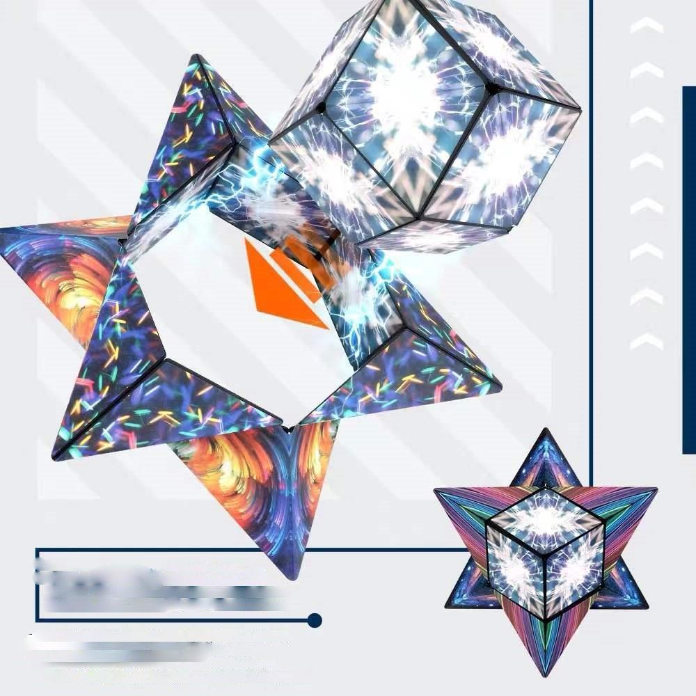 【夜市王】磁性百變魔術方塊 磁力幾何立體積木 變形魔尺159元-細節圖5