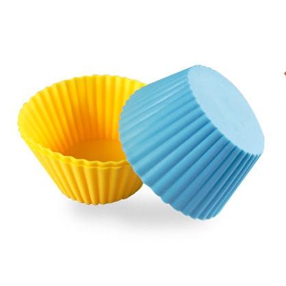 【夜市王】矽膠蛋糕模 7cm泡芙馬芬杯 果凍模 蛋糕杯5個29元-細節圖2