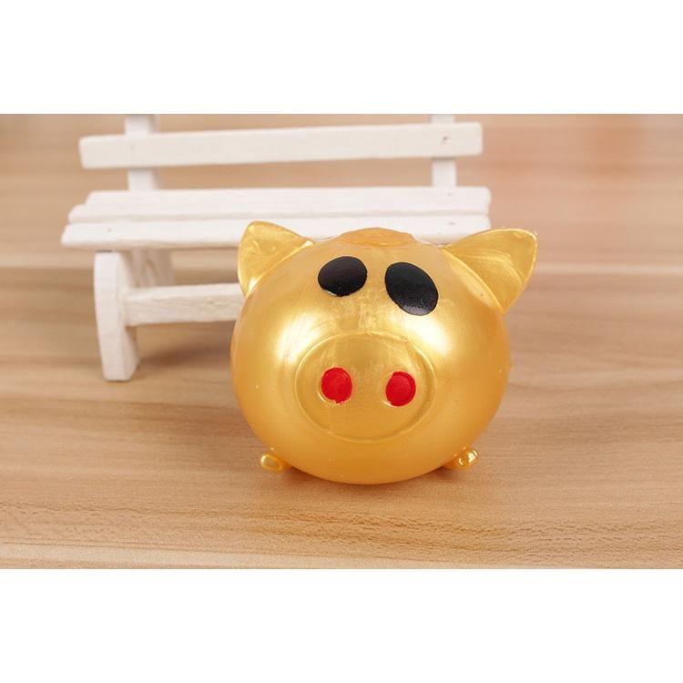 【夜市王】發洩球金豬 豬頭 金豬水球19元-細節圖3