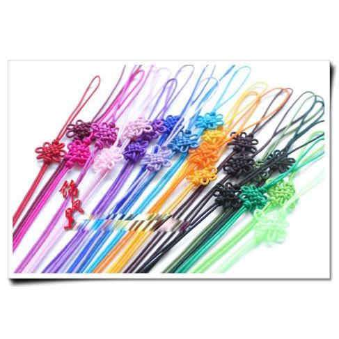 【夜市王】小中國結 結寬1.5cm長22cm 手機吊飾 小中國結 10條20元-細節圖2