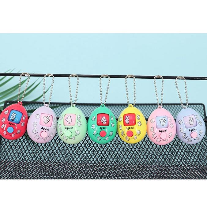 【夜市王】鑰匙圈猜拳蛋 1個9元-細節圖3