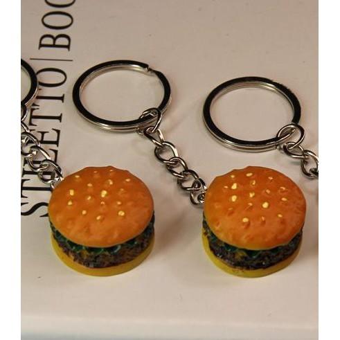 【夜市王】模擬漢堡鑰匙圈9元-細節圖2