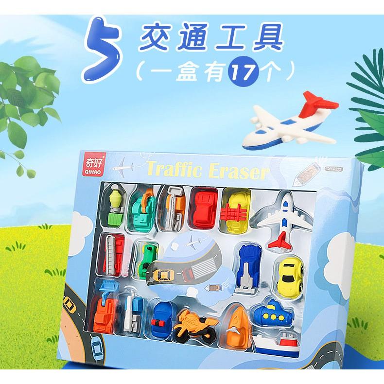 【夜市王】仿真可拆組合  橡皮组合套装 98元-細節圖2