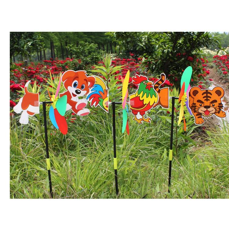 【夜市王】立體風車 動物昆蟲風車diy拼裝風車29元-細節圖3