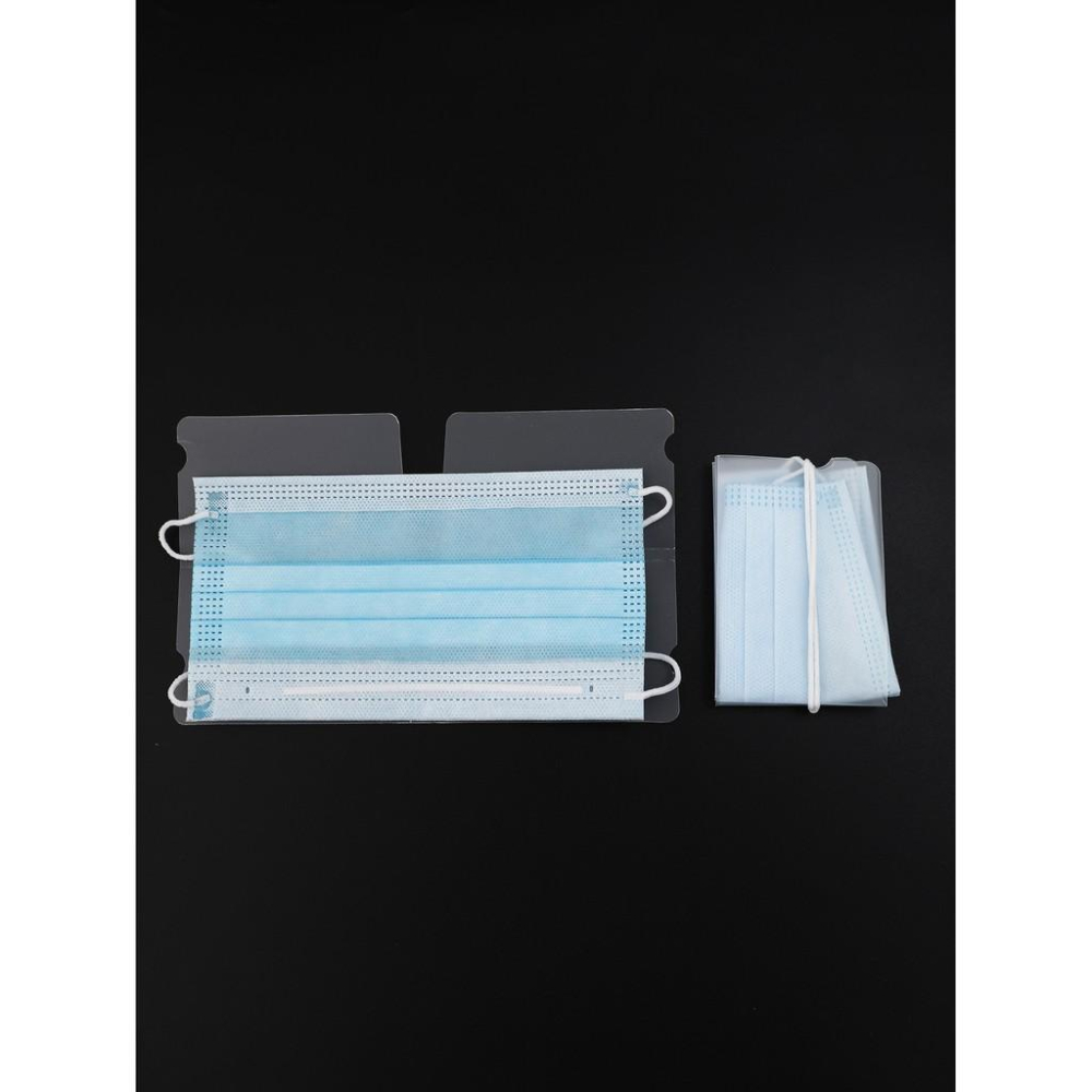 【夜市王】口罩收納夾 口罩暫存夾 9元-細節圖2