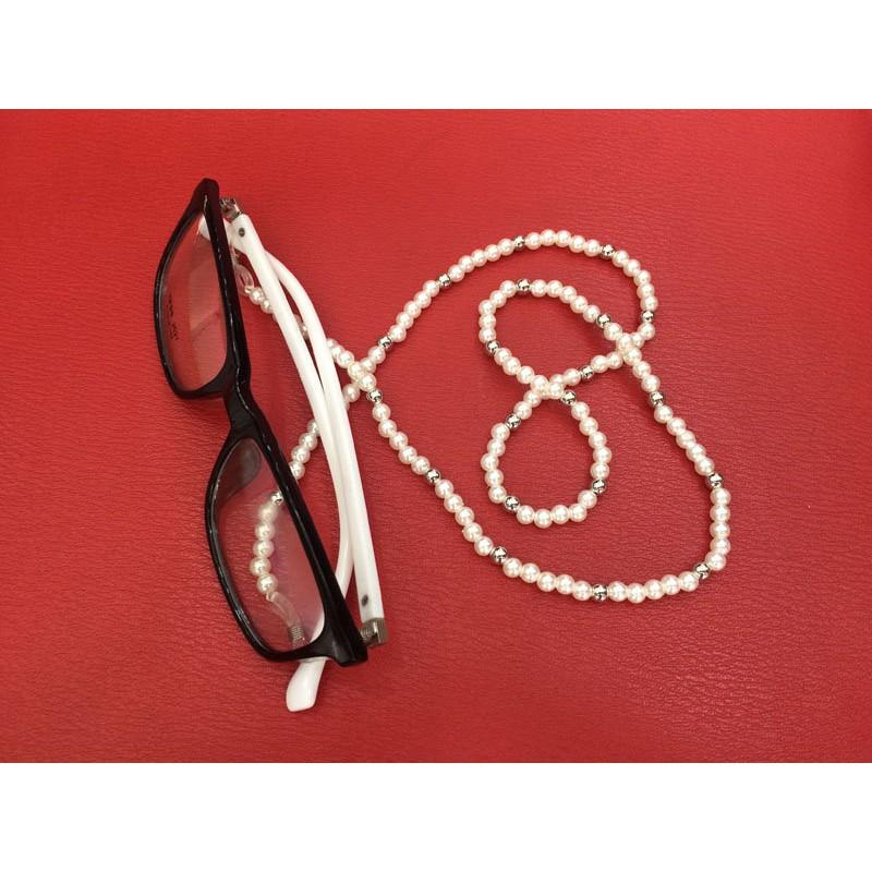 【夜市王】仿珍珠眼鏡鏈 每條29元-細節圖2