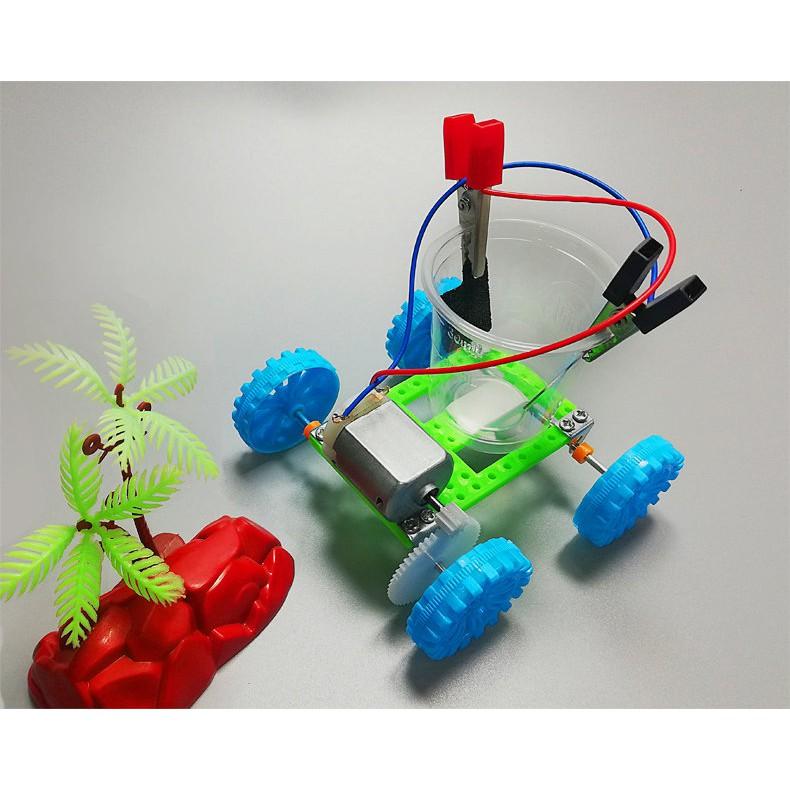 【夜市王】鹽水小車DIY鹽水電池動力小車 69元-細節圖3