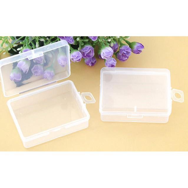 【夜市王】6.7*4.9*2.3cmPP空盒 透明有蓋塑膠盒 8元-細節圖2