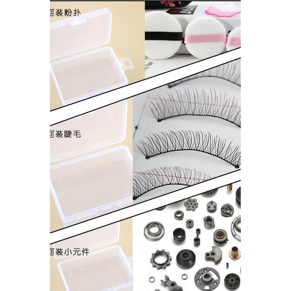 【夜市王】6.7*4.9*2.3cmPP空盒 透明有蓋塑膠盒 8元-細節圖3