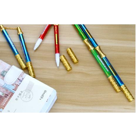 【夜市王】雙節棍中性筆 轉轉筆 雙頭中性筆19元-細節圖3