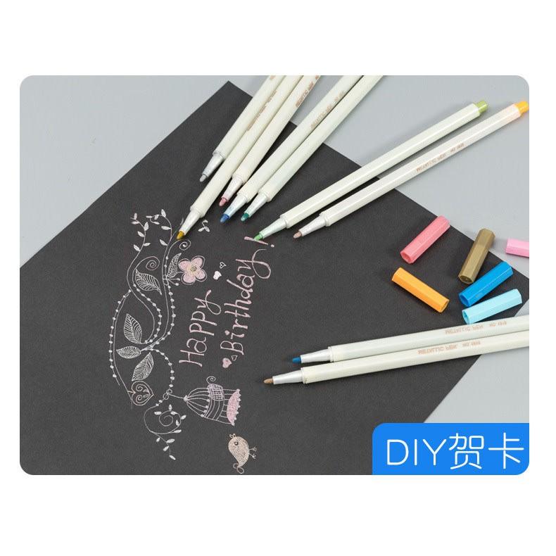 【夜市王】金屬油漆筆12色 塗鴉上色記號筆12色59元-細節圖3