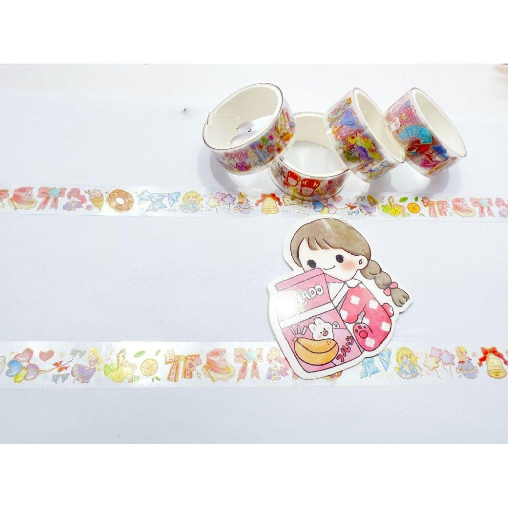 【夜市王】貼紙少女心 甜品diy貼紙5卷19元-細節圖3