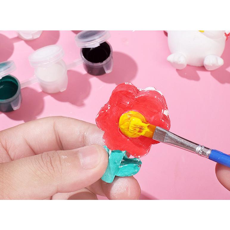 【夜市王】石膏娃娃 塗色畫diy 彩繪石膏娃娃 19元-細節圖2