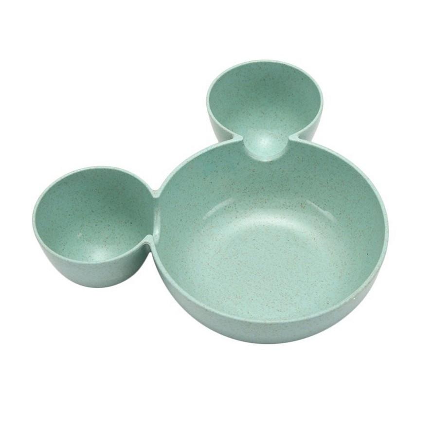 【夜市王】分格碗 米奇頭碗 39元-細節圖2