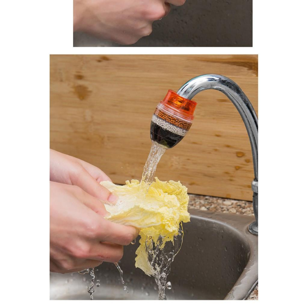 【夜市王】自來水過濾淨化器 活性炭多層濾水器1個25元-細節圖3