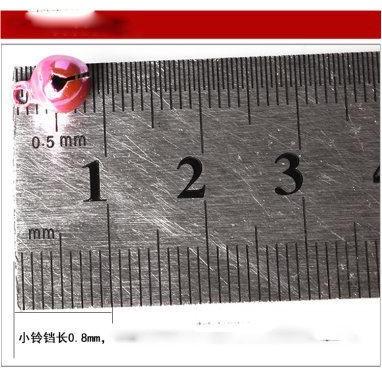 【夜市王】鐵鈴鐺 diy手工飾品材料 小鈴鐺 一包約100個 鐵鈴鐺25元-細節圖3