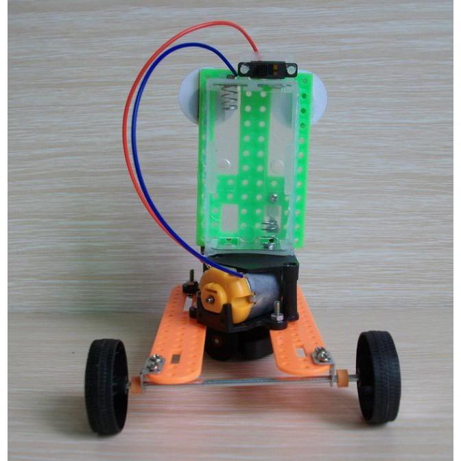 【夜市王】避障機器人 避障小車碰碰車 益智DIY避障機器人 79元-細節圖2