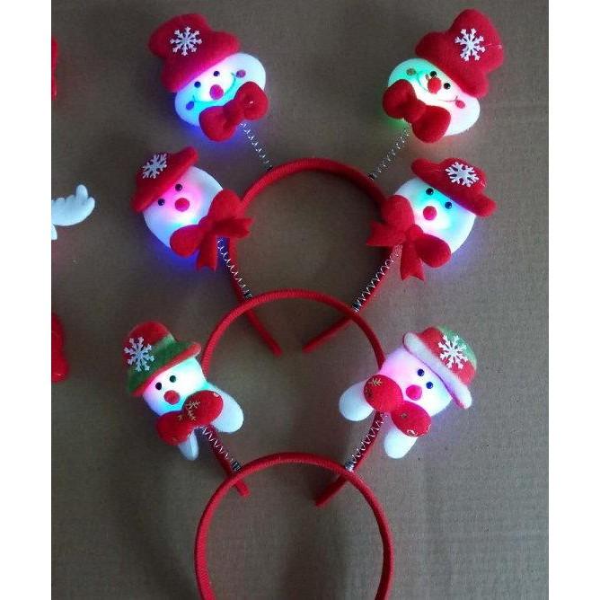 【夜市王】雙邊鹿角頭箍 聖誕帽 不發光雙邊聖誕髮箍 19元-細節圖2