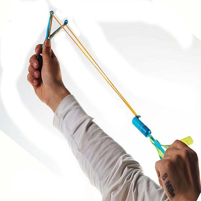 【夜市王】圓形哨子飛箭 發光彈弓飛箭 15元-細節圖2