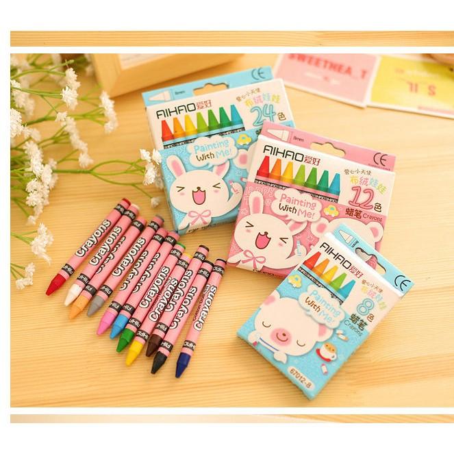 【夜市王】24色 蠟筆 24色蠟筆 35元-細節圖2