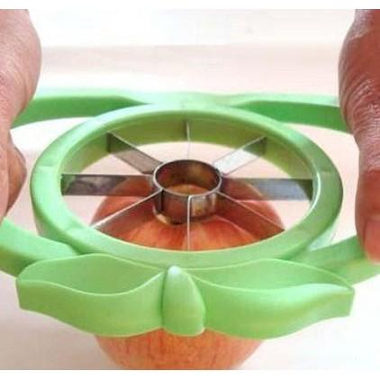 【夜市王】優質不鏽鋼切果器 蘋果切片器 削蘋果器 去核方便 蘋果切果器 輕鬆下壓馬上切片30元-細節圖2