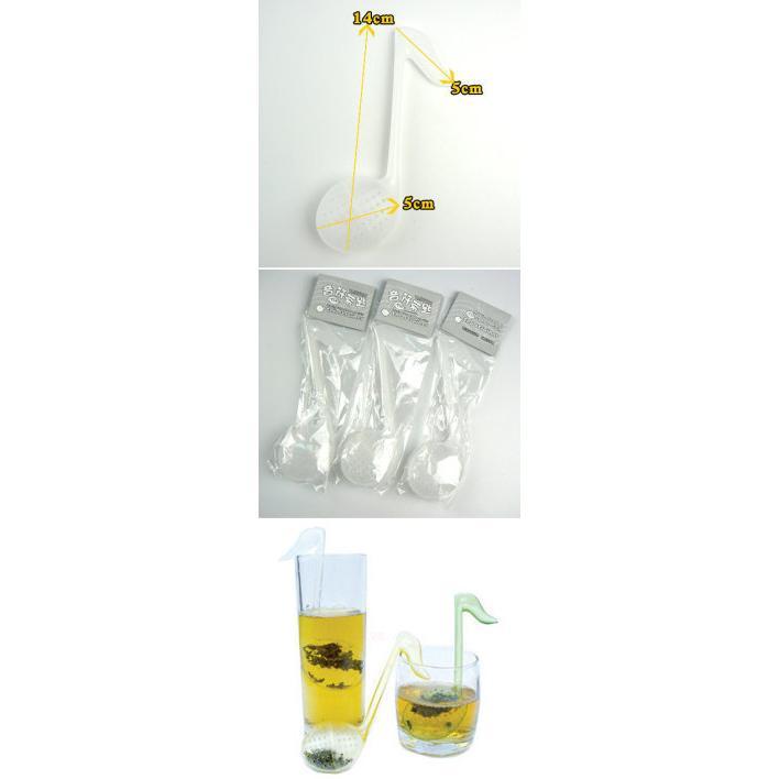 【夜市王】創意音符茶匙|音符泡茶器|泡茶用具|茶葉濾茶器過濾器15元-細節圖2