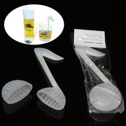 【夜市王】創意音符茶匙|音符泡茶器|泡茶用具|茶葉濾茶器過濾器15元-細節圖3