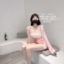 【S.T SHOP現貨】22007 熱銷百搭透膚襯外+配色條紋背心-規格圖7