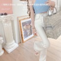 【S.T SHOP現貨】6365 完美比例俐落抓鬚車線微喇叭長褲-規格圖11