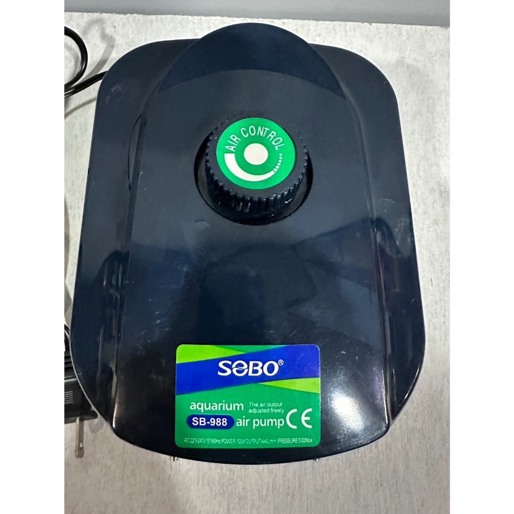 🎊🎊 SOBO 松寶 SB-988 靜音可調式打氣機 四孔打氣機 魚缸打氣機 靜音打氧機 打氣機 松寶 四孔靜音打氣-細節圖2