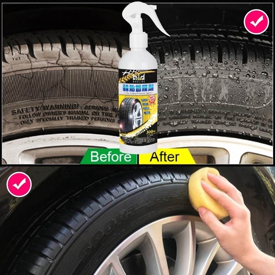 bld 長效輪胎鍍膜油 鍍膜劑 輪胎增亮 輪胎蠟 輪胎鍍膜 輪胎養護 輪胎保養 洗車 汽車美容 亮光腊-細節圖4