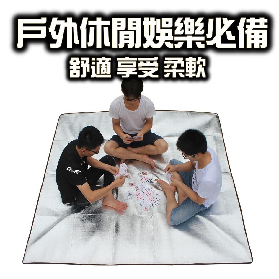 【現貨+免運】防潮墊 鋁箔墊 鋁箔防潮墊 帳篷地墊 地布 露營墊 露營用品 野餐墊 野營 登山 露營工具帳篷配件 寵物墊-細節圖3