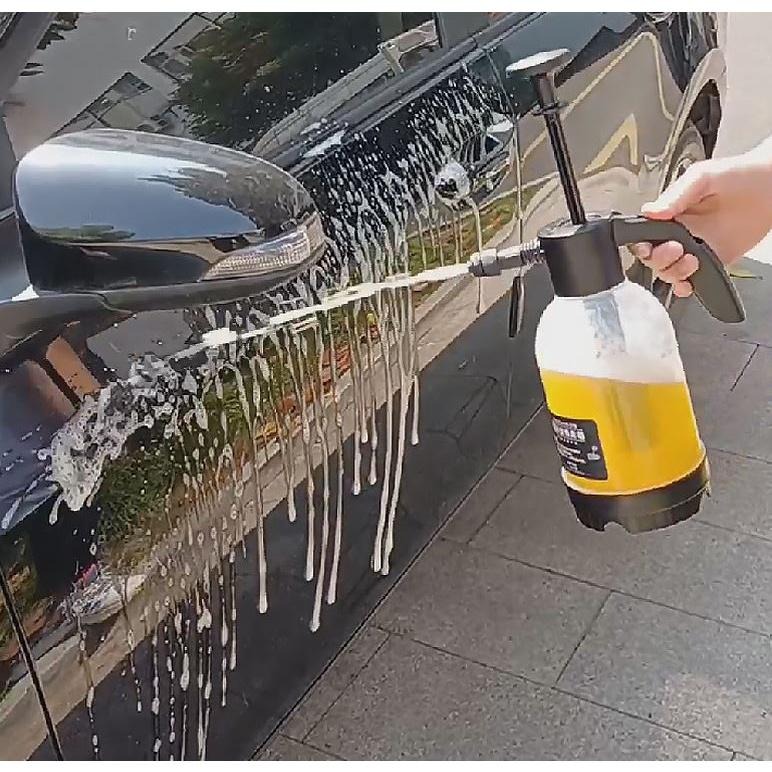 【升級!現貨-免運】洗車泡沫噴壺 2L大容量噴霧瓶 高壓泡沫壺 洗車泡沫噴瓶 噴壺 泡沫槍 洗車用品 泡沫清洗工具 噴水-細節圖3