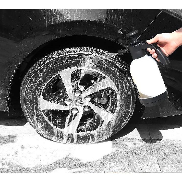 【升級!現貨-免運】洗車泡沫噴壺 2L大容量噴霧瓶 高壓泡沫壺 洗車泡沫噴瓶 噴壺 泡沫槍 洗車用品 泡沫清洗工具 噴水-細節圖8