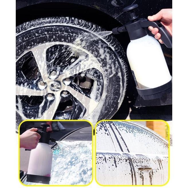 【升級!現貨-免運】洗車泡沫噴壺 2L大容量噴霧瓶 高壓泡沫壺 洗車泡沫噴瓶 噴壺 泡沫槍 洗車用品 泡沫清洗工具 噴水-細節圖9