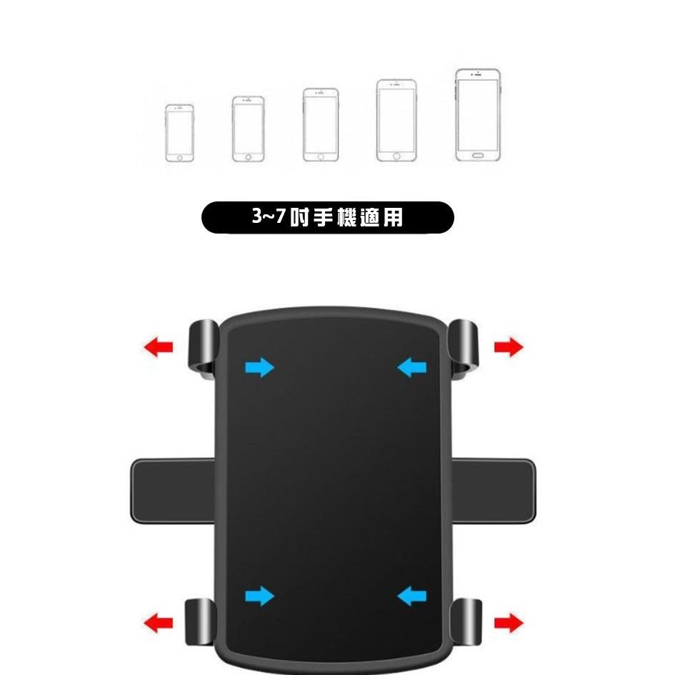 【台灣現貨-免運】可夾式手機支架 儀表板手機架 導航架 汽車手機架 儀錶板手機架 導航支架 抬頭手機架 車載支架 手機架-細節圖4