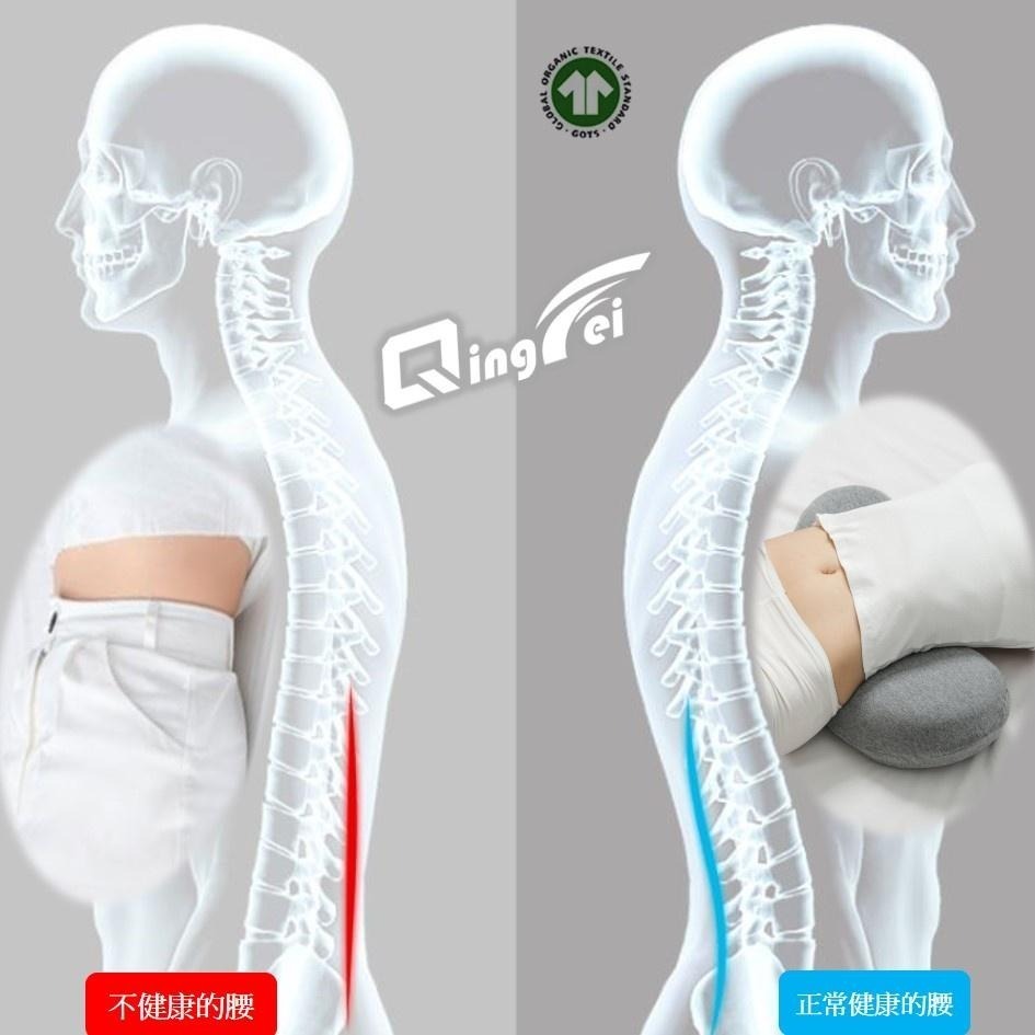 【現貨-免運+S曲線】骨盆枕 石墨烯 記憶棉枕 磁石設計  骨盤枕 睡眠腰墊 骨盆修復枕 腰墊 腰椎墊 塑型枕 護腰墊-細節圖4