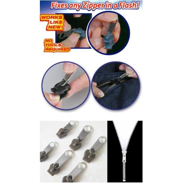 【現貨】Fix A Zipper 神奇拉鍊頭 神奇萬用拉鍊頭6入萬能拉鏈頭 拉鍊 更換拉鍊 拉鍊頭 萬能拉鍊 萬用拉鍊-細節圖5