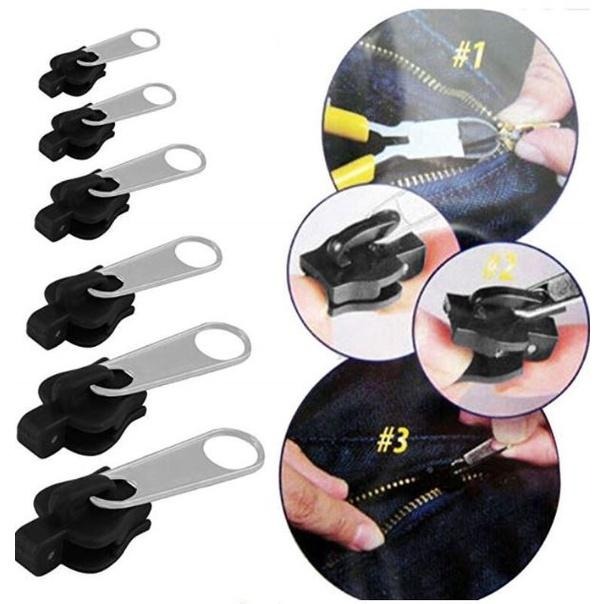 【現貨】Fix A Zipper 神奇拉鍊頭 神奇萬用拉鍊頭6入萬能拉鏈頭 拉鍊 更換拉鍊 拉鍊頭 萬能拉鍊 萬用拉鍊-細節圖8
