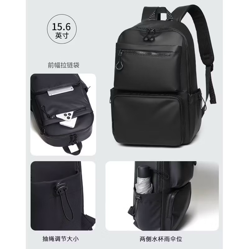 台灣現貨💥 電腦背包 15.6寸筆記本包 後背包 雙肩包-細節圖5