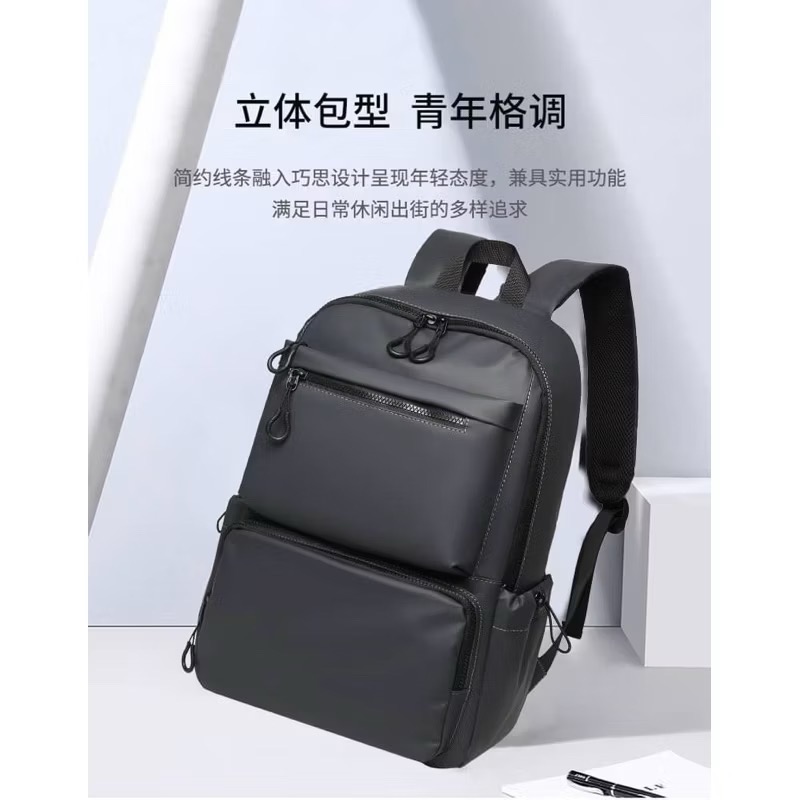 台灣現貨💥 電腦背包 15.6寸筆記本包 後背包 雙肩包-細節圖8