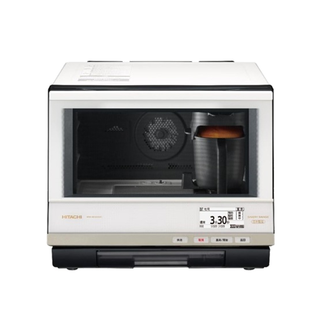【HITACHI 日立】33L過熱水蒸氣烘烤微波爐 MRO-BK5000AT 珍珠白(預購)-細節圖2