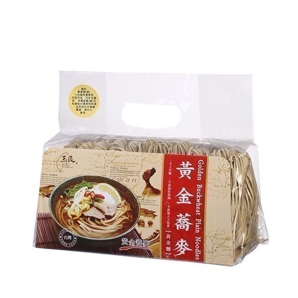 玉民 黃金蕎麥麵｜蕎麥麵條｜蕎麥冷麵｜蕎麥湯麵｜波浪麵｜QQ麵｜長壽細麵｜日曬乾麵｜台灣麵條-規格圖8