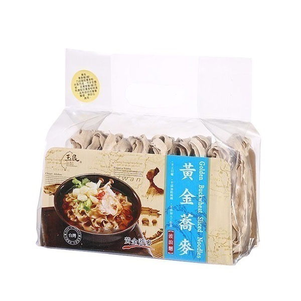 海莉家【玉民】黃金蕎麥麵 (黃金麵/QQ麵/波浪麵/長壽細麵) 蕎麥麵 黃金蕎麥 蕎麥冷麵-規格圖9
