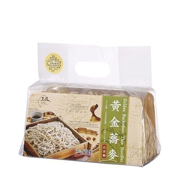 玉民 黃金蕎麥麵｜蕎麥麵條｜蕎麥冷麵｜蕎麥湯麵｜波浪麵｜QQ麵｜長壽細麵｜日曬乾麵｜台灣麵條-規格圖8