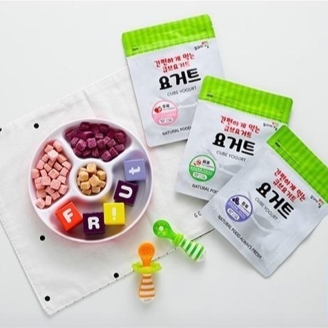 【海莉家】韓國 米餅村 乳酸菌優格球 10m+ ssalgwaja 寶寶零食 副食品 優格球-細節圖3